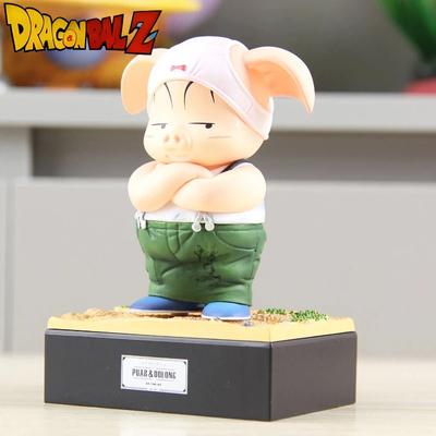 Фигурка Улонга из Dragon Ball GK Серия «Детство» Аниме Декор для корпуса ПК на рабочий стол Мультяшная статуэтка свиньи Для фанатов отаку Коллекционный орнамент