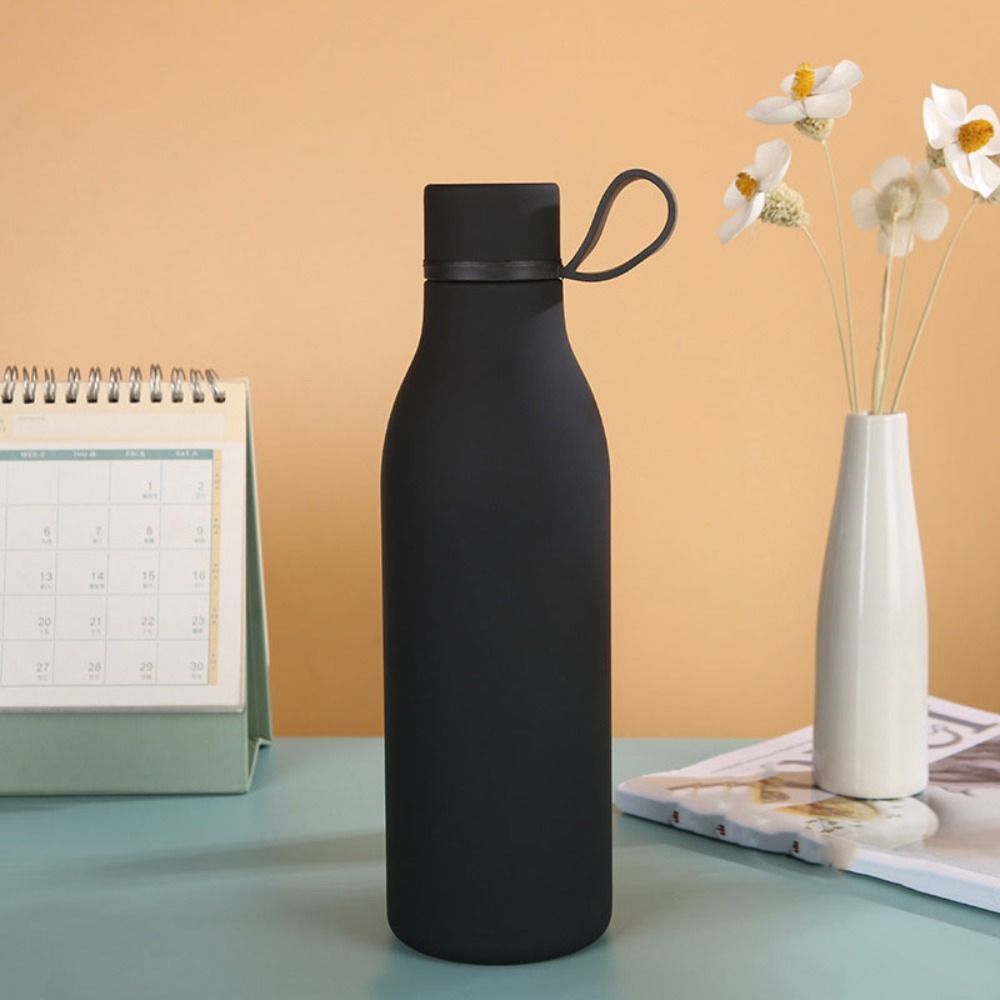 304 Stainless Steel Insulation Cup With Handle Large Capacity Thermos Water Bottle Student