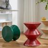 Круглый журнальный столик Пластиковая скандинавская мебель для дома Гостиная Диван Приставные столики Прихожая Табурет для обуви Балкон Маленький письменный стол Тумбочки