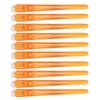 10pcs Salon NonSlip Styling Sectioning Clip Portable Duckbill Hair Clip Hairdressing Tool(Orange )