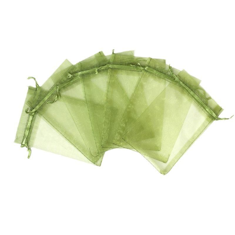 Защитные мешки для фруктов, органза, борьба с вредителями, садовые сетчатые мешки с защитой от птиц, сетчатая сумка для винограда, мешки для выращивания овощей, 50 шт.