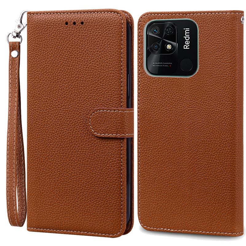 Для Xiaomi Redmi 10C чехол Роскошный кошелек флип чехол для Redmi 10C чехол для телефона с держателем для карт кожаный чехол для Redmi 10C Fundas