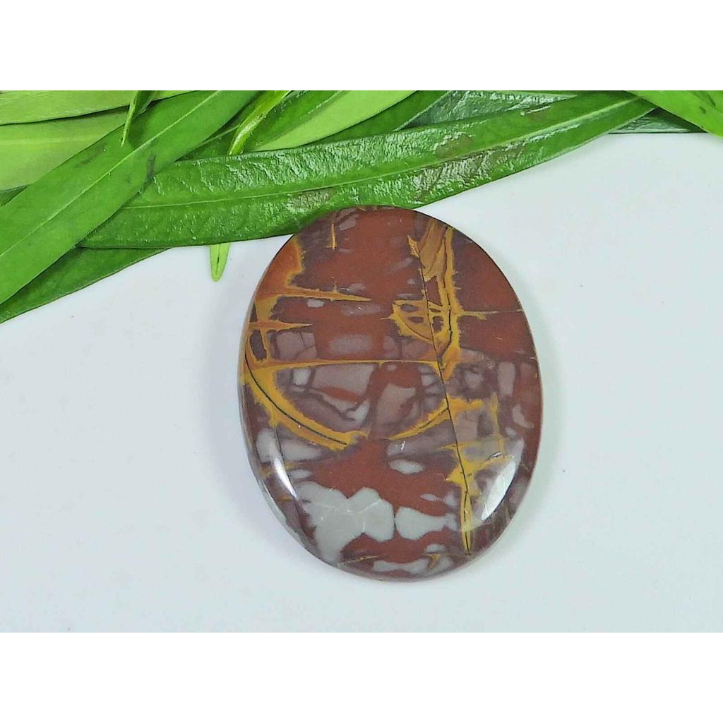 28X35X05 MM натуральный овальный кабошон из яшмы Норина россыпью драгоценный камень 51 карат SK-3833