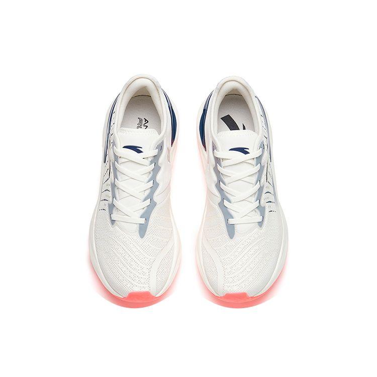 Anta 2.0 Полумарафон Прочные кроссовки с низким верхом Мужские кроссовки Белый Синий 112215586-12
