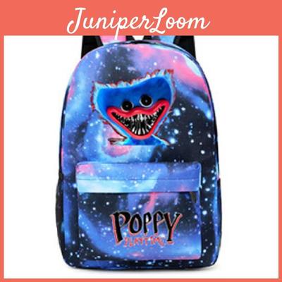 Большой вместительный набор рюкзаков Poppyplaytime с мультяшным рисунком, водонепроницаемый и износостойкий материал Оксфорд