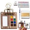 Mini Watercolor Kit, Pocket Artist Watercolor Set, Watercolor Paint Sets, Travel Water Color Set With 24 Color Paints