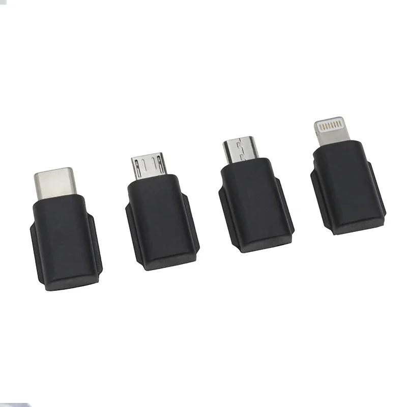 Конвертер для телефона для ручного стабилизатора DJI OSMO Pocket 2 Адаптер с разъемом USB-C Type-C для iOS на Micro-USB Разъем для телефона Android Запасные части