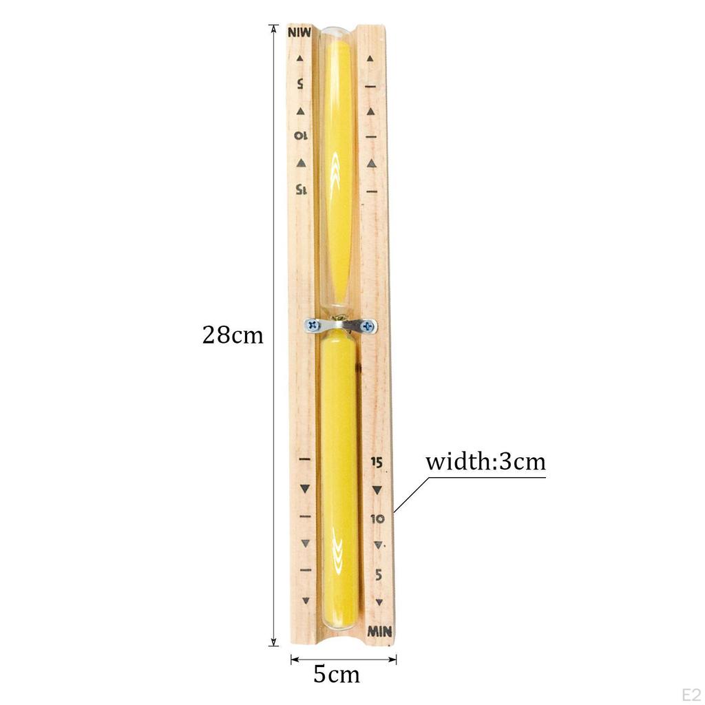 Sauna 15 Minutes Hourglass Sand Timer Accurate Time Management Min Heat Resistant Rotating