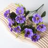 5 Букетов Искусственных Цветов Реалистичные Устойчивые к Выцветанию Искусственные Шелковые Цветы Букет для Вазы Домашний Кухонный Стол Декор Свадебная Вечеринка Центральный Элемент
