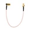 SMA Coaxial RF Cable SMA Female To Right Angle SMA Male RF Jumper Cable 20cm