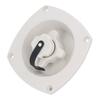 White Wall Mount Filler Regulator Built in Valve Fresh Water Injection Port  Camper