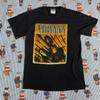 Винтаж 90-е M &O Knits Футболка с графикой группы NIRVANA МАЛЕНЬКИЙ Grunge Название группы Хлопок