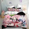 Комплект постельного белья Shugo Chara с пододеяльником Хинамори Аму, милый мультяшный, полиэстер, мягкий, дышащий, детский набор постельного белья