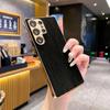 Роскошный кожаный чехол для телефона Samsung Galaxy S25 S24 S23 Ultra Plus S24 FE S23 FE S25+ S25Utra S 25 Ultra 5G Чехол TPU Fundas
