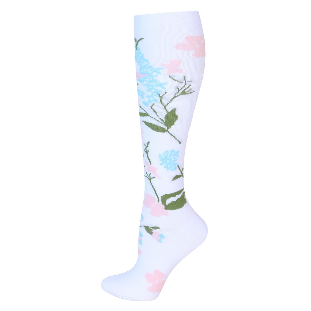 Unisex Compression Socks Calf Pressure Stockings Compresse Sports Marathon Varicose Veins Yoga Men Women Nurse Cartoon Pattern