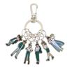Movie Edition Million Dollar Star Keychain [Detective Conan] Five-Pointed (Michishirube) 6-Piece