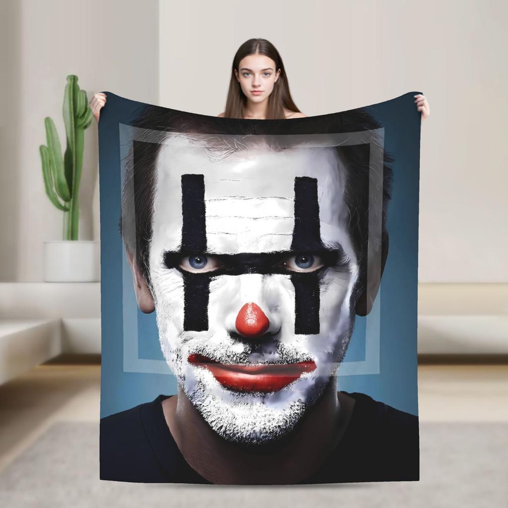 Dr Gregory House Blanket Decorative Flannel Throw Blanket For Couch Chair Super Warm ized Quality Bedspread