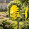 Waterproof Outdoor Wind Vane Decor 3D Printed Rotating Wind Wheel  Holiday Patio