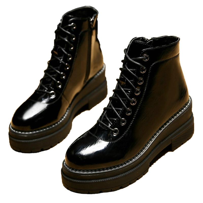 Size 35-40 2024 New Ankle Women's Chelsea Boots Spring Cool New Rain Shoes Woman Winter High Heels Female Platform Fur Boot99