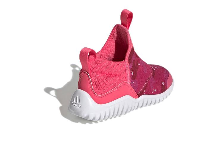 adidas Дышащие низкие детские кроссовки Rapida, розовые, для малышей и детей ясельного возраста, EE9331