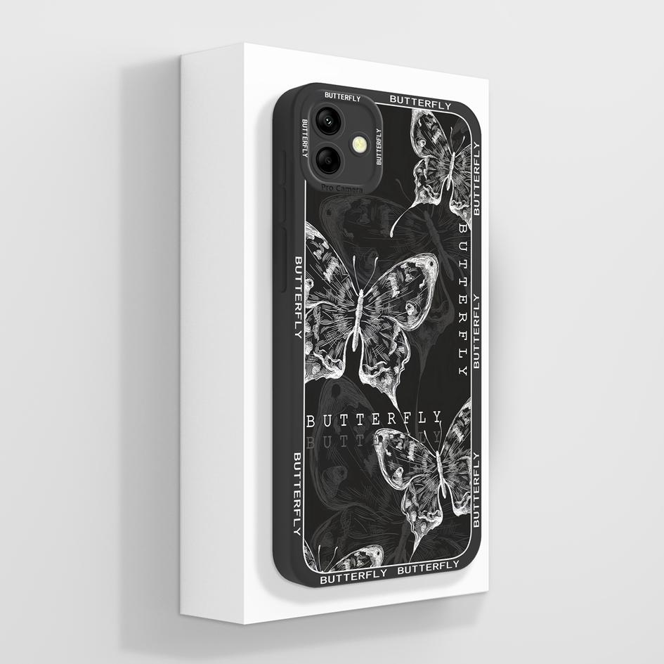 Для Samsung Galaxy A04 A04E M04 M 04 чехол для телефона Роскошный модный мягкий жидкий силикон квадратный протектор экрана сумка для телефона матовый для Samsung бампер