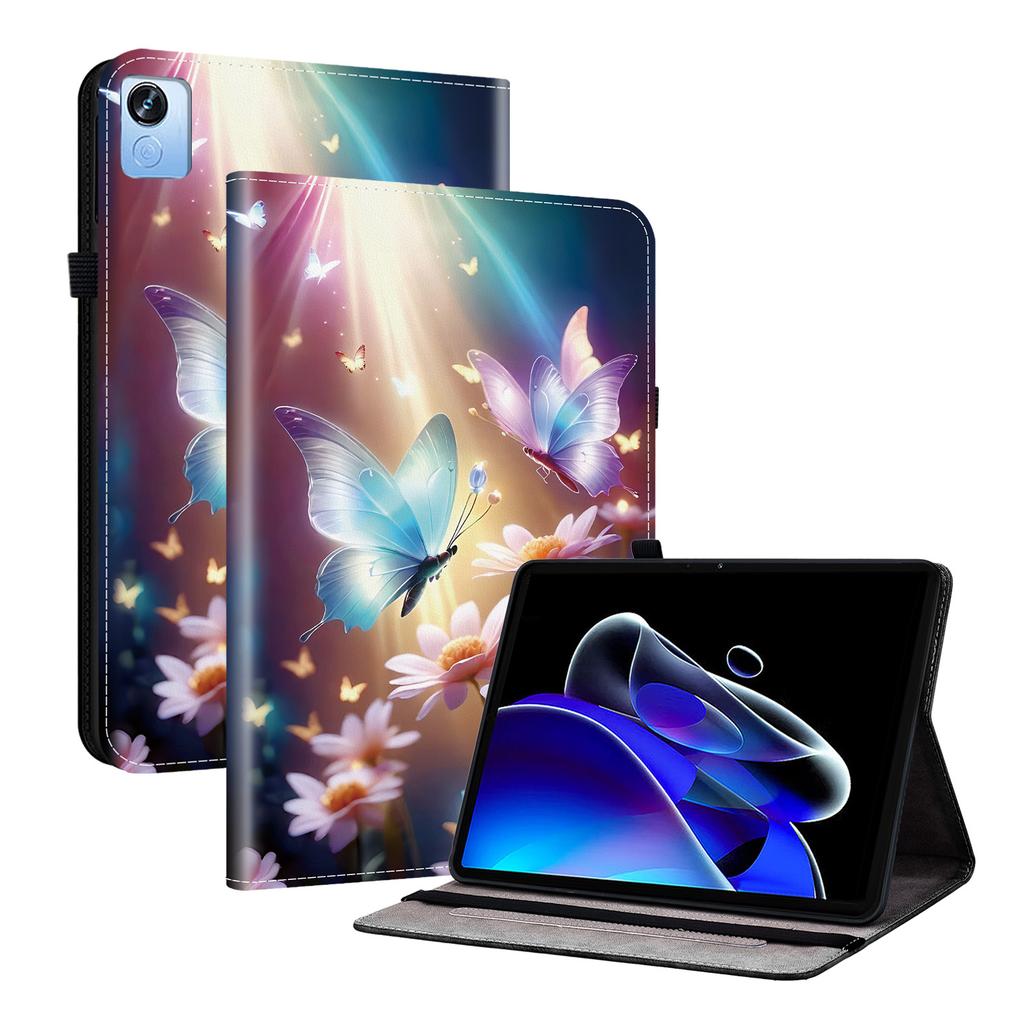 Чехол из искусственной кожи для планшета Realme Pad X-11 стилей! Прочный, с 2 слотами для подставки, держателем для карандашей и слотами для карточек, гибкая задняя крышка из ТПУ