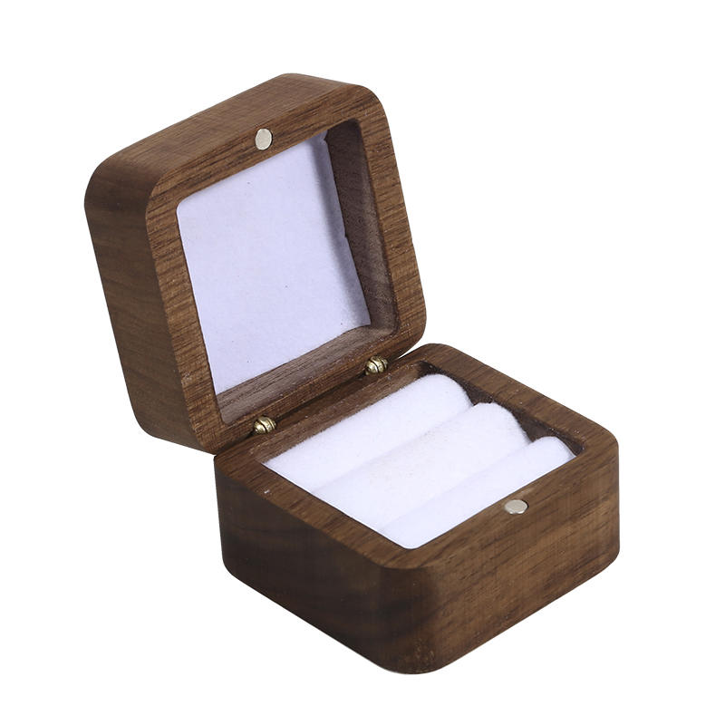 Wood Jewelry box wedding ring box Earring Rings Box Jewelry Organizer Box Luxury jewelry gift packaging Box Bracelet package