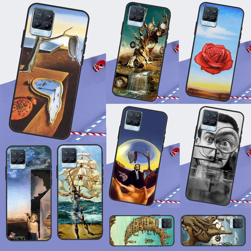 Salvador Dali Art For Realme 14 10 11 12 13 Pro Plus GT 6 6T 5 GT7 Pro C67 C61 C55 C53 C51 C21Y C25S C75 Case