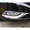 Для Hyundai Sonata 2011-2014 Хромированный стиль Накладка на рамку передней противотуманной фары Пара