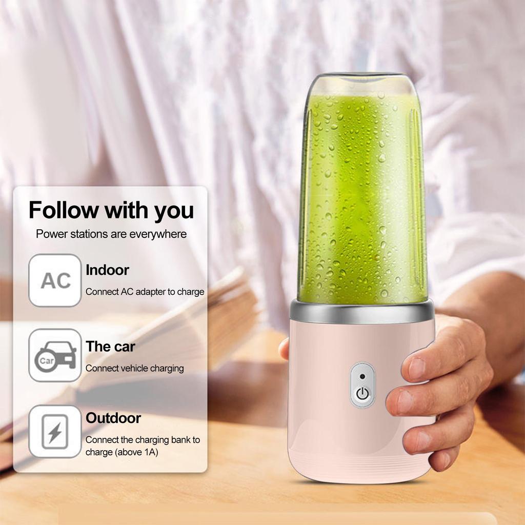 Personal Mini Juicer USB Charging Smoothies Mixer Fruit Mhine
