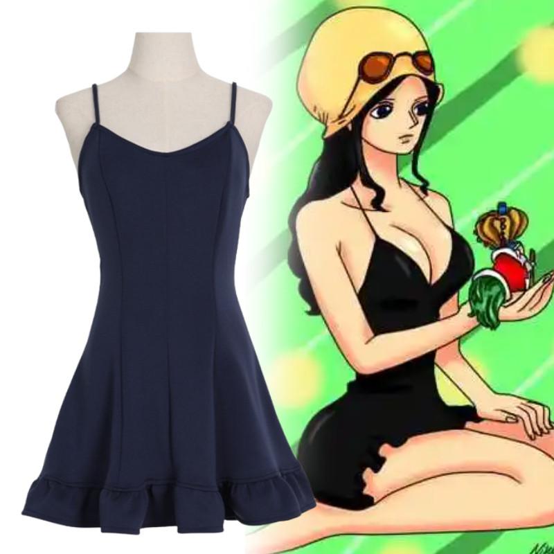 One Piece Nico Robin Cosplay Costumes With Polyester Fabric For Women And Children For Anime And Cosplay Parties