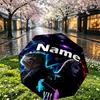 Custom Name Personalized Final Fantasy Print Umbrella, Auto Open Close, 8‑Rib Sturdy Frame, Commute Camping Hiking Use, Birthday Gift