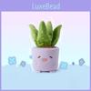 Aloe Mushroom Tulip Begonia Plant Pottery Design Plush Toy For Kids Room Decor