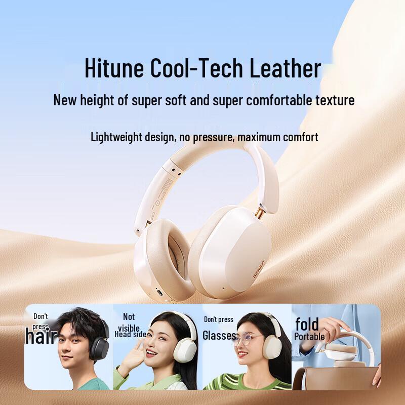 Ugreen Наушники Bluetooth HiTune Max5c с адаптивным шумоподавлением