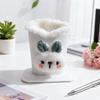 Plush Lined Eyeglass Holders Cartoon Glasses Box Cute Glasses Case  Desk Organizer