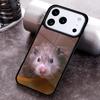 Милый Прелестный Чехол для Телефона с Хомячком Для iPhone 17 16 15 14 13 12 11 Pro Max Plus 17Air Мягкий Силиконовый Чехол