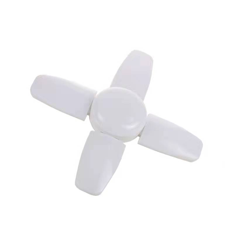 Супер яркое промышленное освещение E27 E26, светодиодный вентилятор, гаражный светильник, 6500LM, 85-265 В, промышленная лампа с высоким пролетом, деформируемые светодиодные лампочки