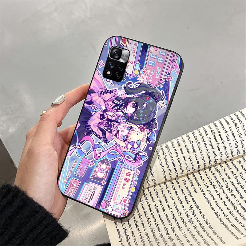 Чехол для телефона для Xiaomi Poco C71 15T 14T Pro Redmi note 15 14 14 13 Pro Redmi A5 15C 13C Needy Streamer Overload kangel