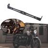 Iron Motorcycle Front Turn Signal Rear Relocation Bracket, Black.