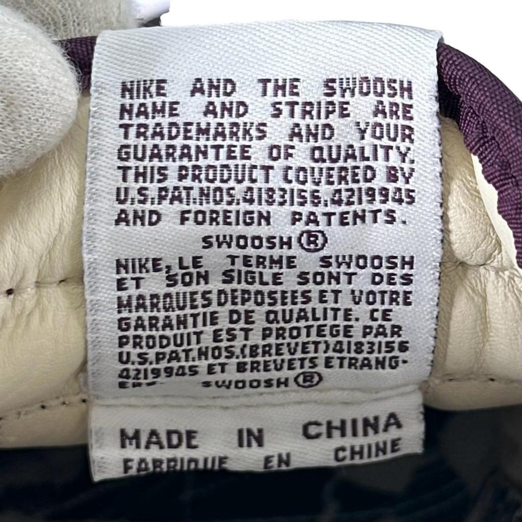 Идеальное состояние Кроссовки NIKE Низкие Air Force 1 Low Premium Bobbito фиолетовые мужские 26см Б/у