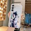 Мягкий прозрачный силиконовый чехол с рисунком аниме для Samsung A55 M35 S24 Xiaomi Redmi Note 13 Poco C65 iPhone Camera Противоударный защитный чехол