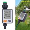 Automatic Manual Mode Irrigation Controller Rain Sensor Garden Watering Timer Multiple Program Large Screen Battery Operated