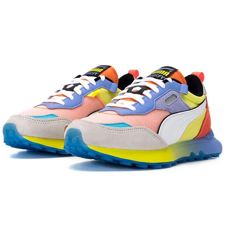 Puma Caven Унисекс Белый Черный 387506-01
