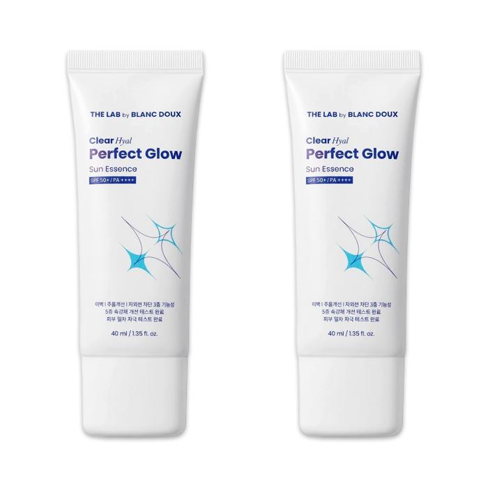 The Lab by Blanc Doux Clear Hyal Perfect Glow Солнцезащитная эссенция 40 мл (3 варианта) - ДАЙСО