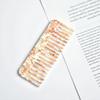 Cellulose Acetate Hair Comb Wide Teeth Anti-static Scalp Massage Pocket Comb Marbling Men Women Wet