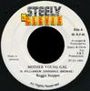 7-дюймовая пластинка REGGIE STEPPER - Mother Young Gal NONE Steely & Clevie 1991 Ямайка Регги, Ска и Даб Б/У