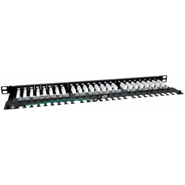 Patch Panel 24 Ports UTP Catégorie 6 - Phasak - PU 4811
