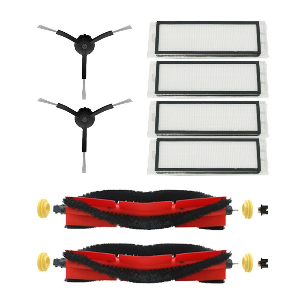 All accessories for Xiaomi Roborock S5 S6 Max Pure S65 S50 E25 E4 robot vacuum cleaners (central side brush Hepa filter mop)