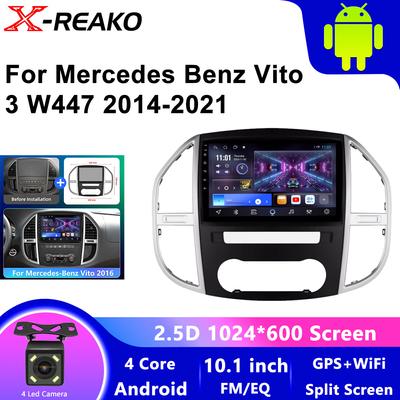 Android 13 для Mercedes Benz Vito W447 2014-2021 10,1-дюймовый стиль навигации автомобильный GPS авто радио стерео автомобильный мультимедийный проигрыватель