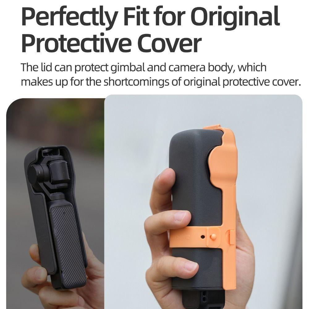 Quick Release Flip Upper Cover Anti-fall Body Case for DJI Osmo Pocket 3 Action Camera Accessories